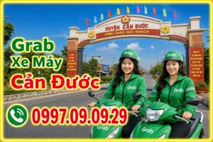 Grab Xe Máy Cần Đước