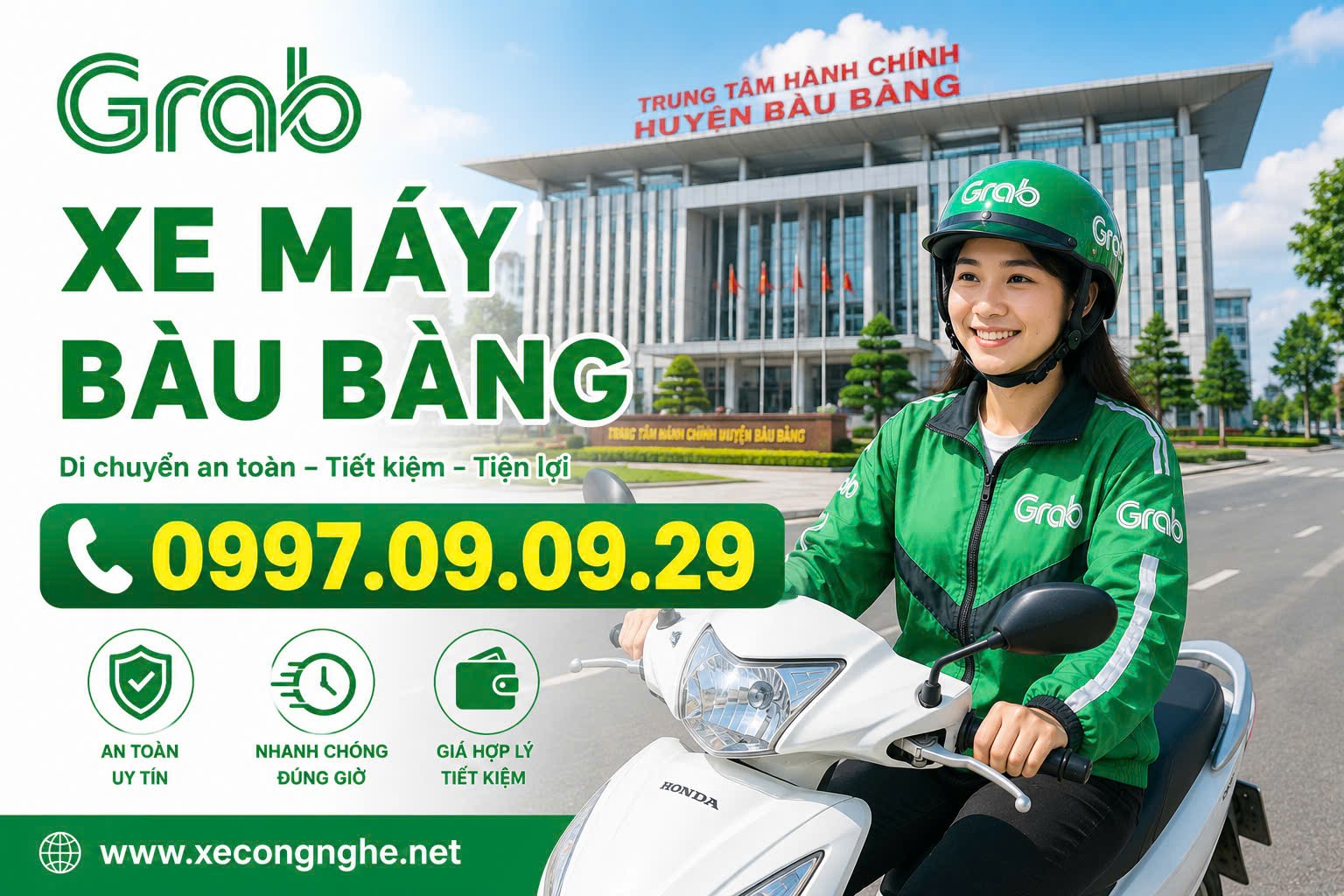 Grab Xe máy bàu bàng Giá Rẻ