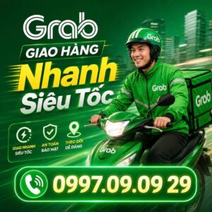 Grab Giao Hàng Nhanh Siêu Tốc
