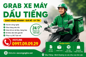 Grab xe máy dầu tiếng