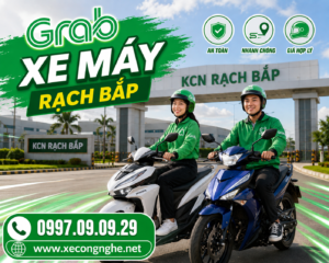 grab xe máy rạch bắp
