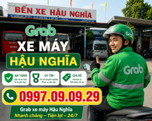 Grab Xe Máy Hậu Nghĩa
