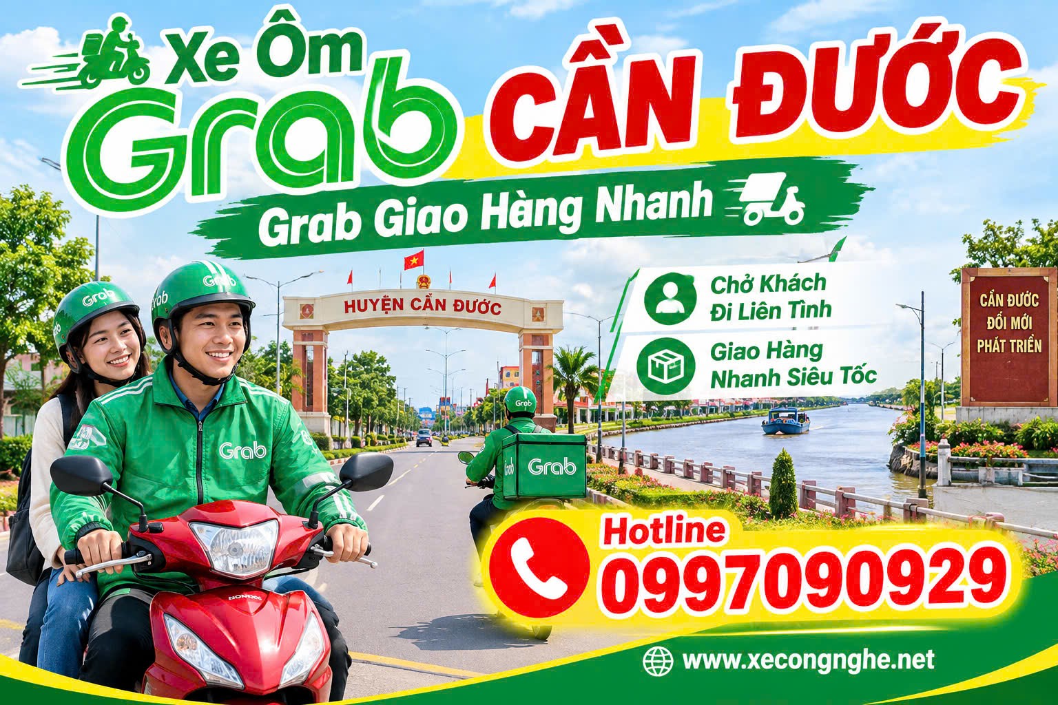 Xe Ôm Grab Cần Đước