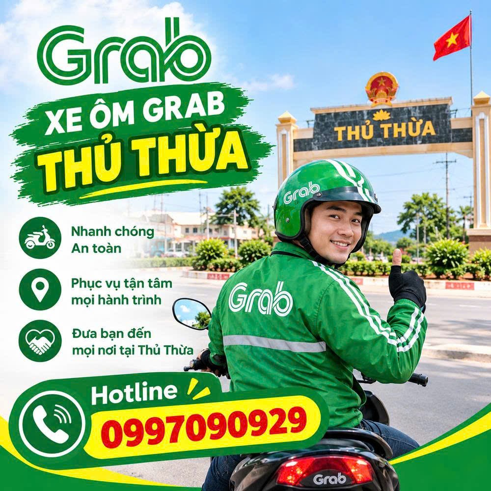 Xe Ôm Grab Thủ Thừa