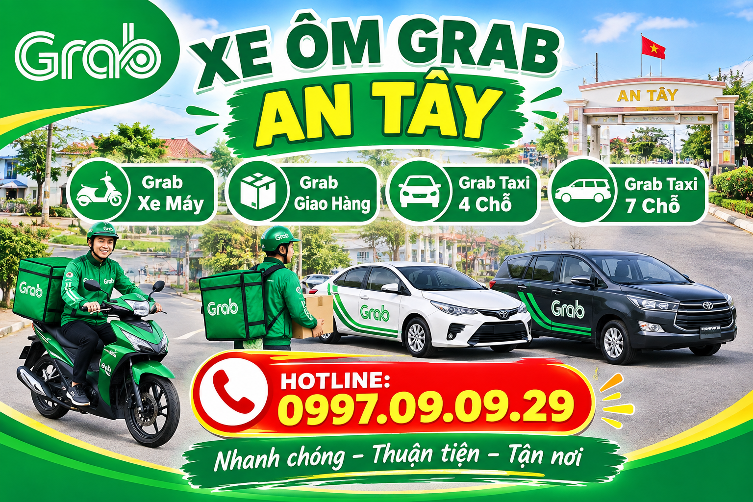 Xe Ôm Grab An Tây