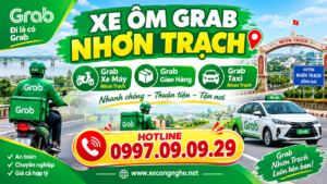 Xe Ôm Grab Nhơn Trạch