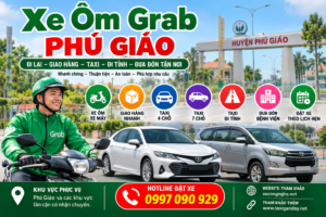 Xe Ôm Grab Phú Giáo