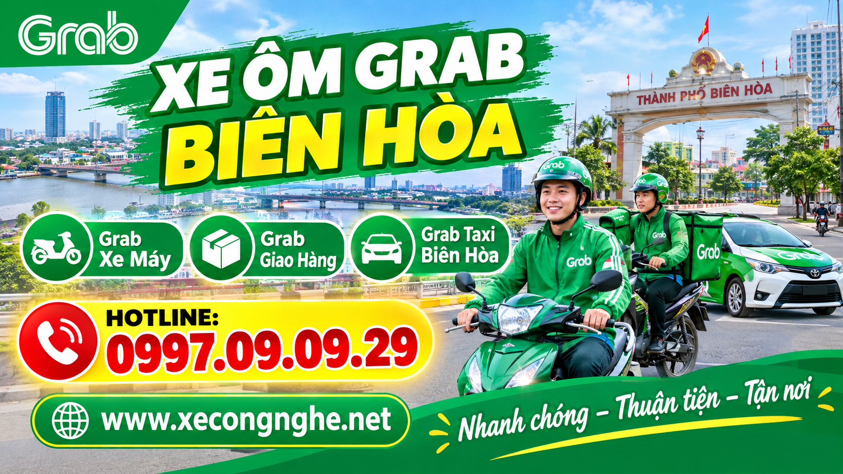 Xe Ôm Grab Biên Hòa
