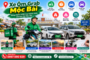 Xe Ôm Grab Mộc Bài